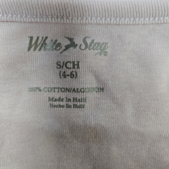 WHITE STAG | Long Sleeve Scoop Neck Tee in Pink sz S - Picture 4 of 5
